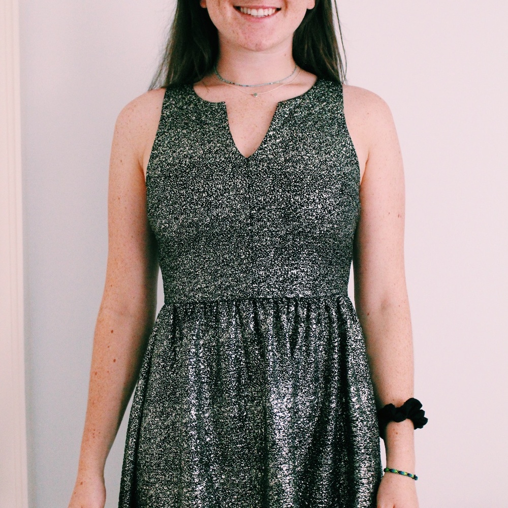 Gold Sparkly Dress